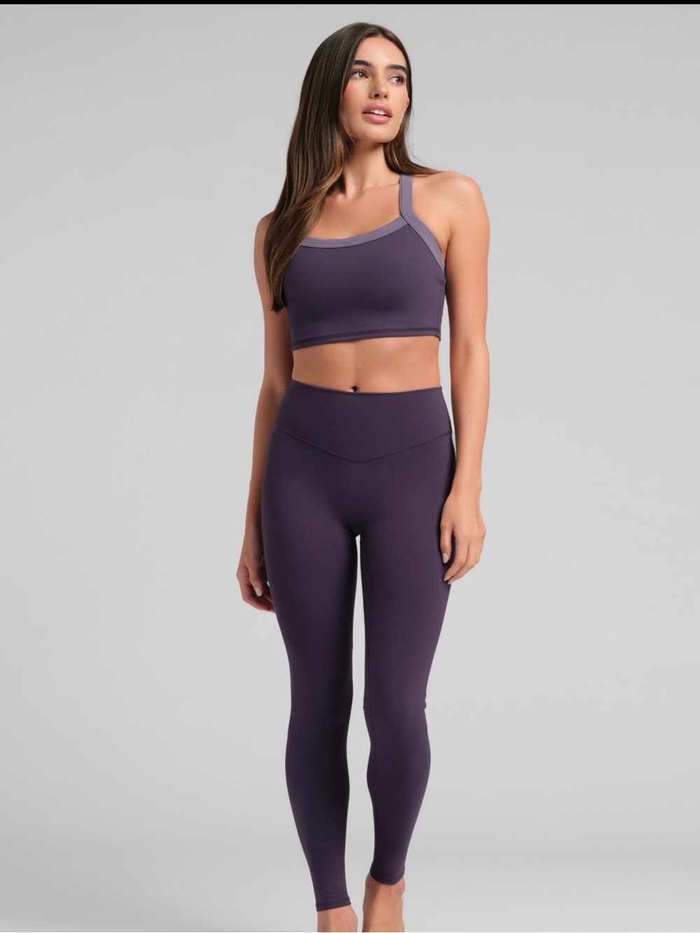 COMFRT High-Rise Purple Seamless Leggings SUPER SOFT